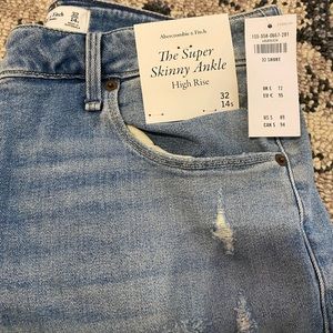 Abercrombie Super Skinny High Rise Jeans